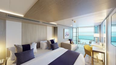 Edge Stateroom with Infinite Veranda